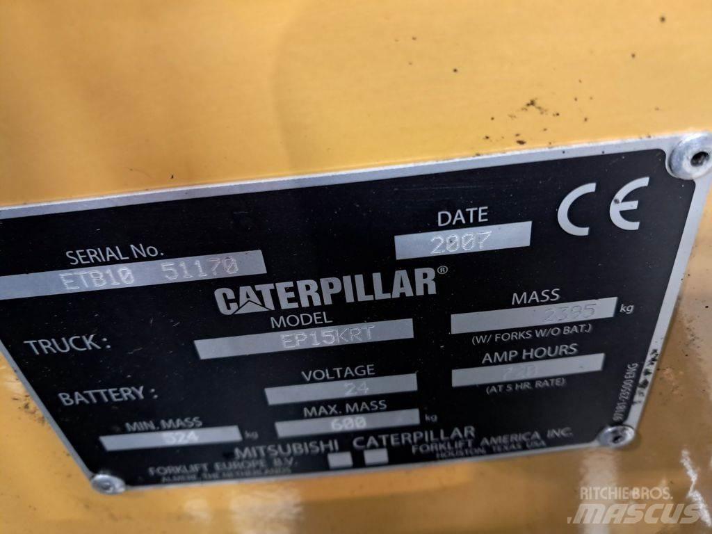 CAT EP15KRT 전동 지게차