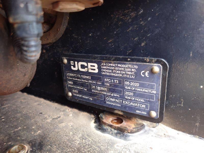 JCB 57 C-1 소형 굴삭기 7톤 미만