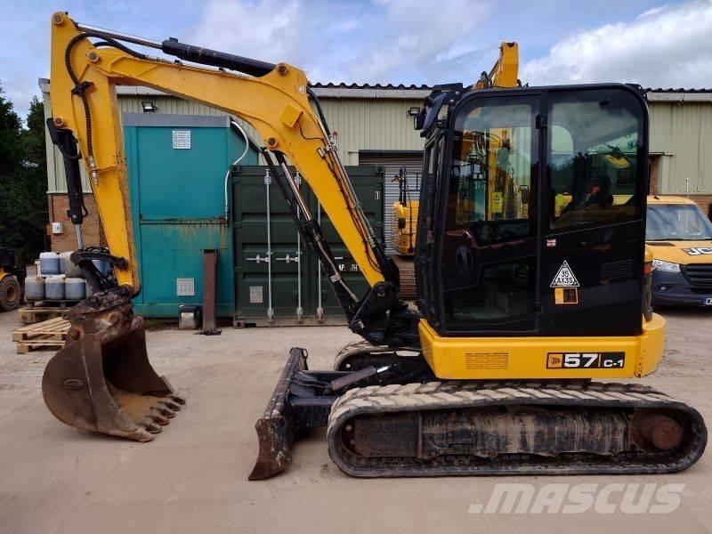 JCB 57 C-1 소형 굴삭기 7톤 미만