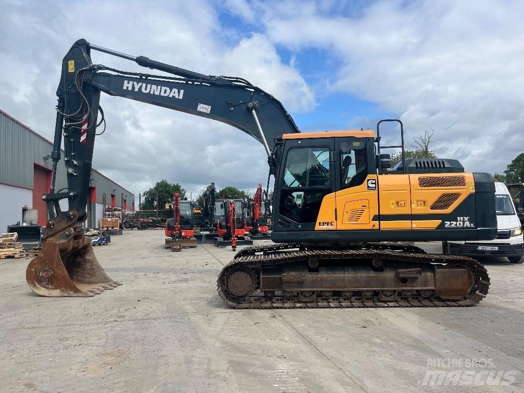 Hyundai HX220AL 대형 굴삭기 29톤 이상