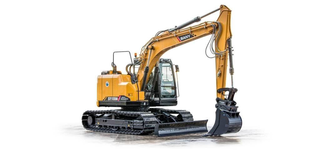 Sany SY155U (16 tonni) 대형 굴삭기 29톤 이상