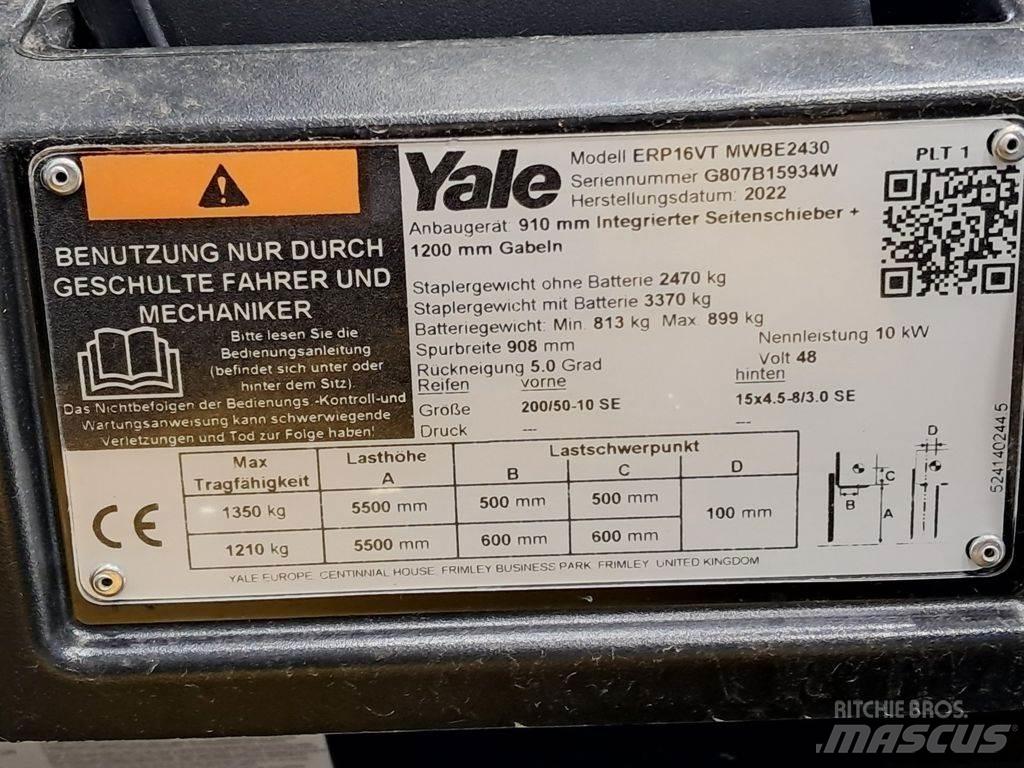 Yale ERP16VT 전동 지게차