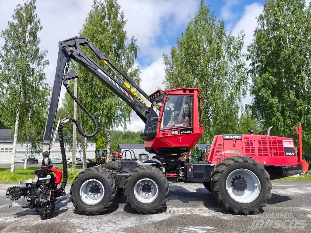 Komatsu 911.4 원목 하베스터