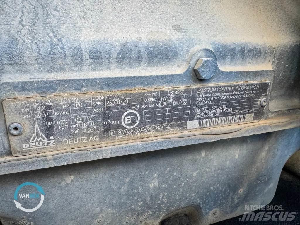 Terex TW110 중형굴삭기 7톤-28톤