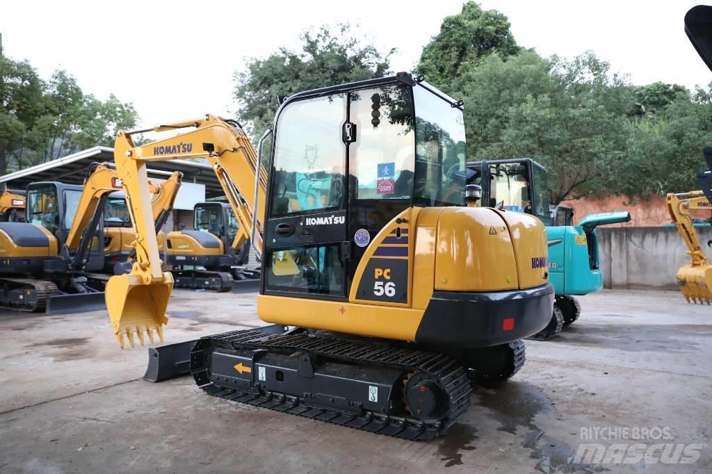 Komatsu PC 56-7 소형 굴삭기 7톤 미만