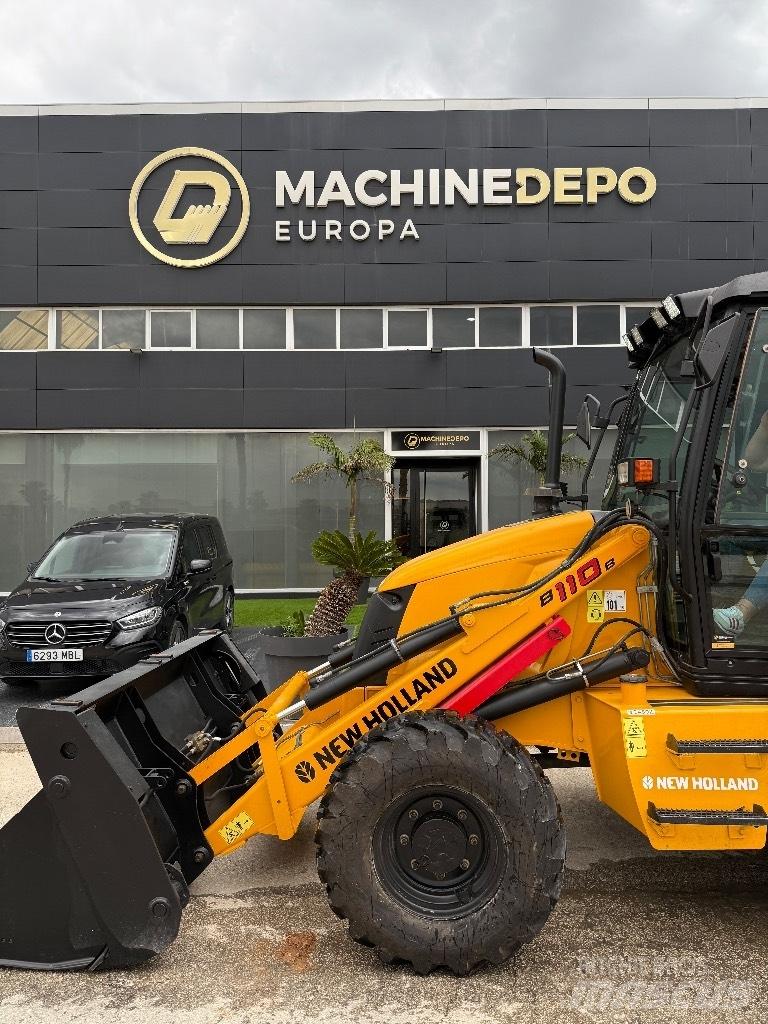 New Holland B 110 B 백호로더