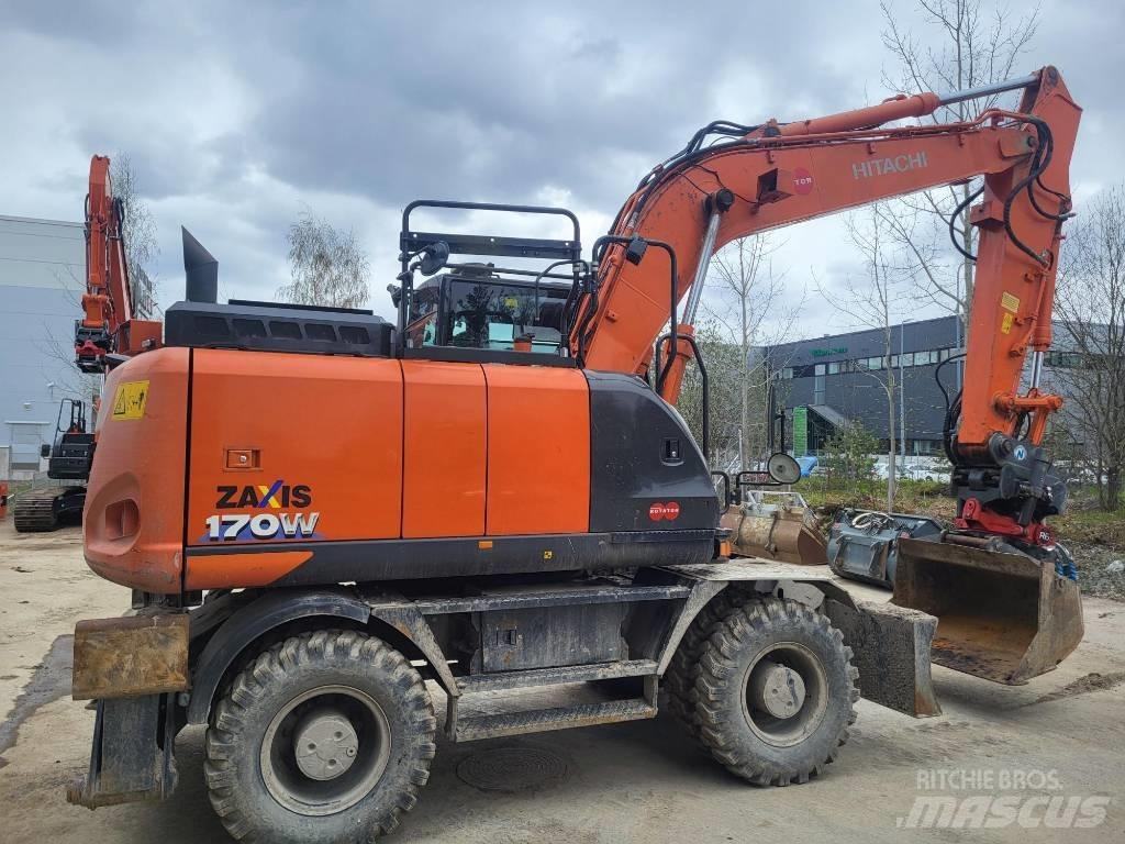 Hitachi ZX170W-6  휠 굴삭기