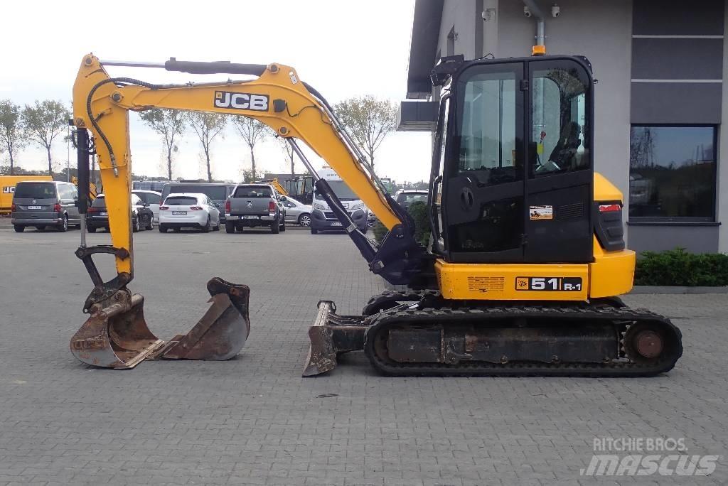 JCB 51 R-1 소형 굴삭기 7톤 미만