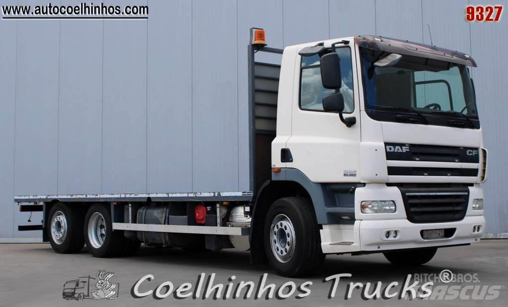 DAF CF85.360 플랫베드/드롭사이드 트럭