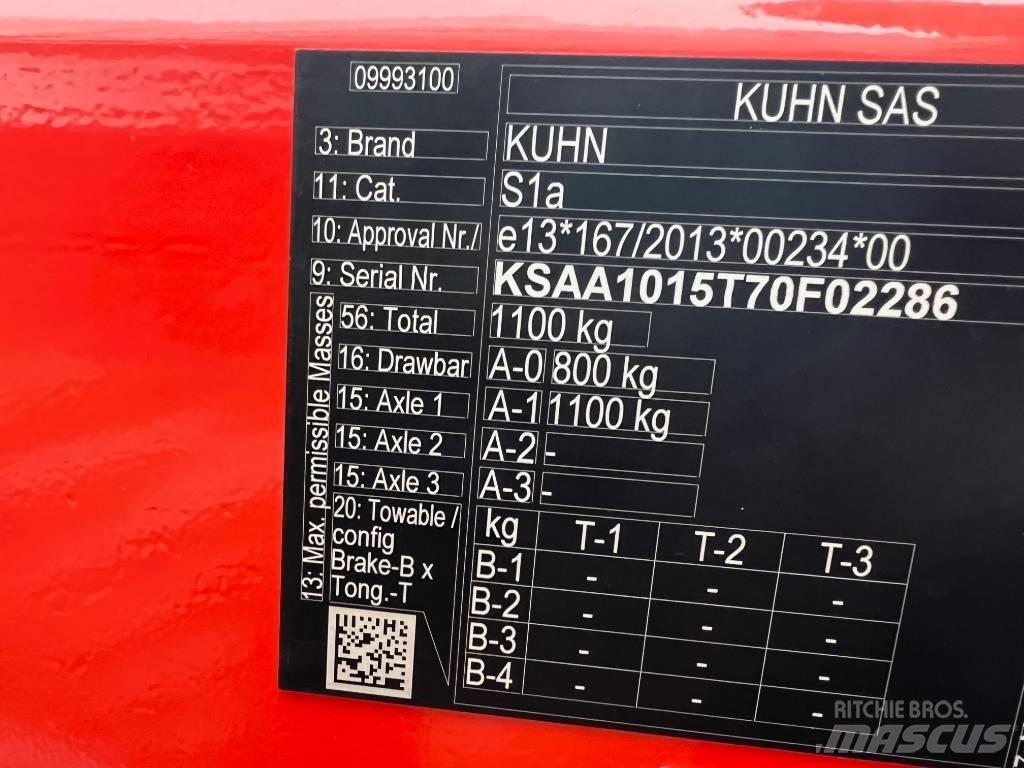 Kuhn GA 7501 갈퀴 및 테더