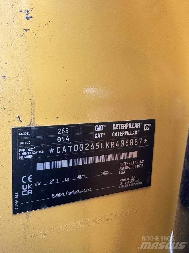 CAT 265 궤도식 로우더