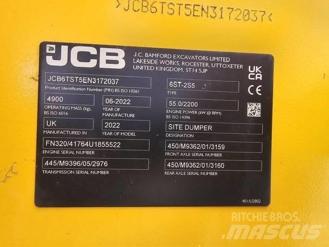JCB 6 T 건설현장 덤프트럭
