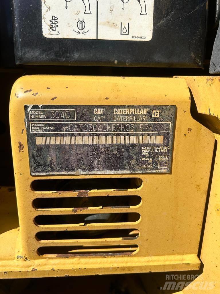 CAT 304 C CR 소형 굴삭기 7톤 미만