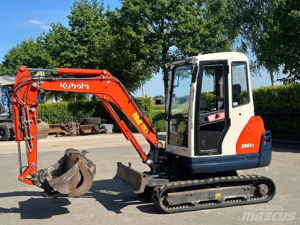 Kubota KX61-3 소형 굴삭기 7톤 미만