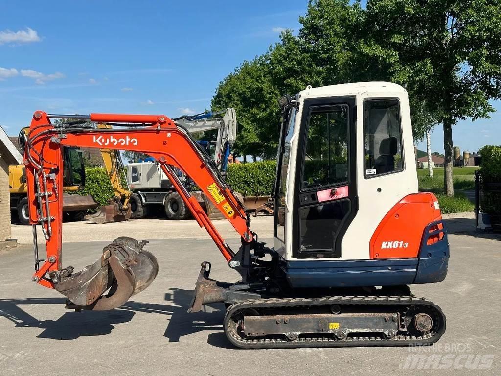 Kubota KX61-3 소형 굴삭기 7톤 미만