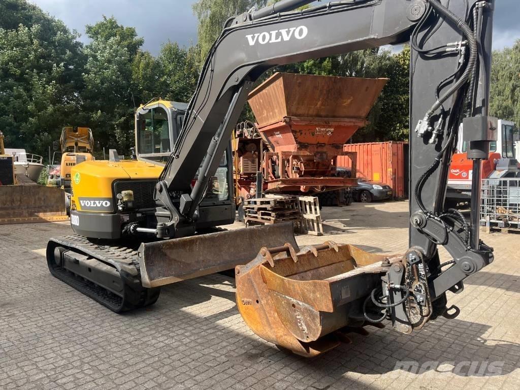 Volvo ECR 88 D 중형굴삭기 7톤-28톤