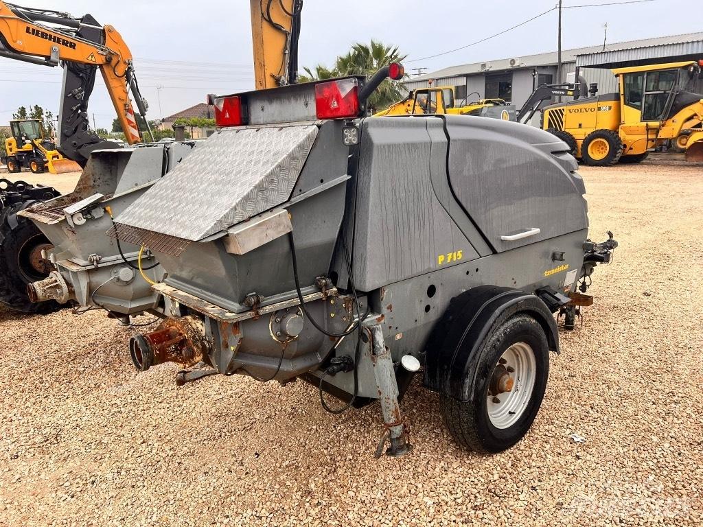 Putzmeister P 715 TD 콘크리트 펌프카