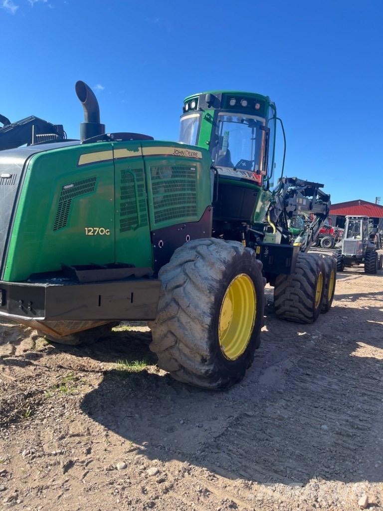 John Deere 1270G 원목 하베스터