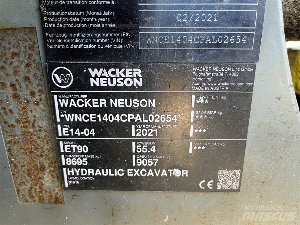 Wacker Neuson ET90 중형굴삭기 7톤-28톤