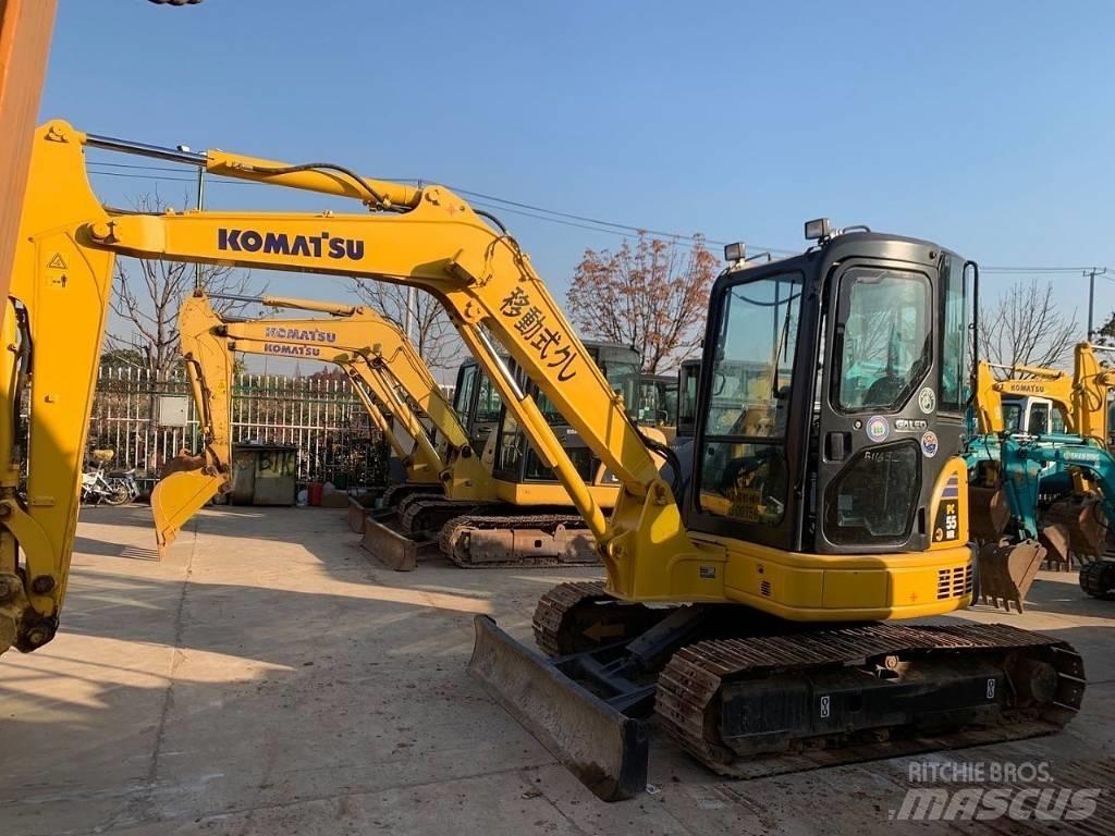 Komatsu PC 55 소형 굴삭기 7톤 미만