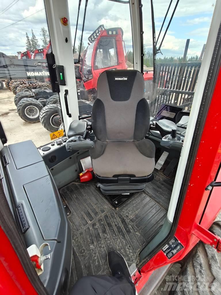 Komatsu 865 원목 포워더