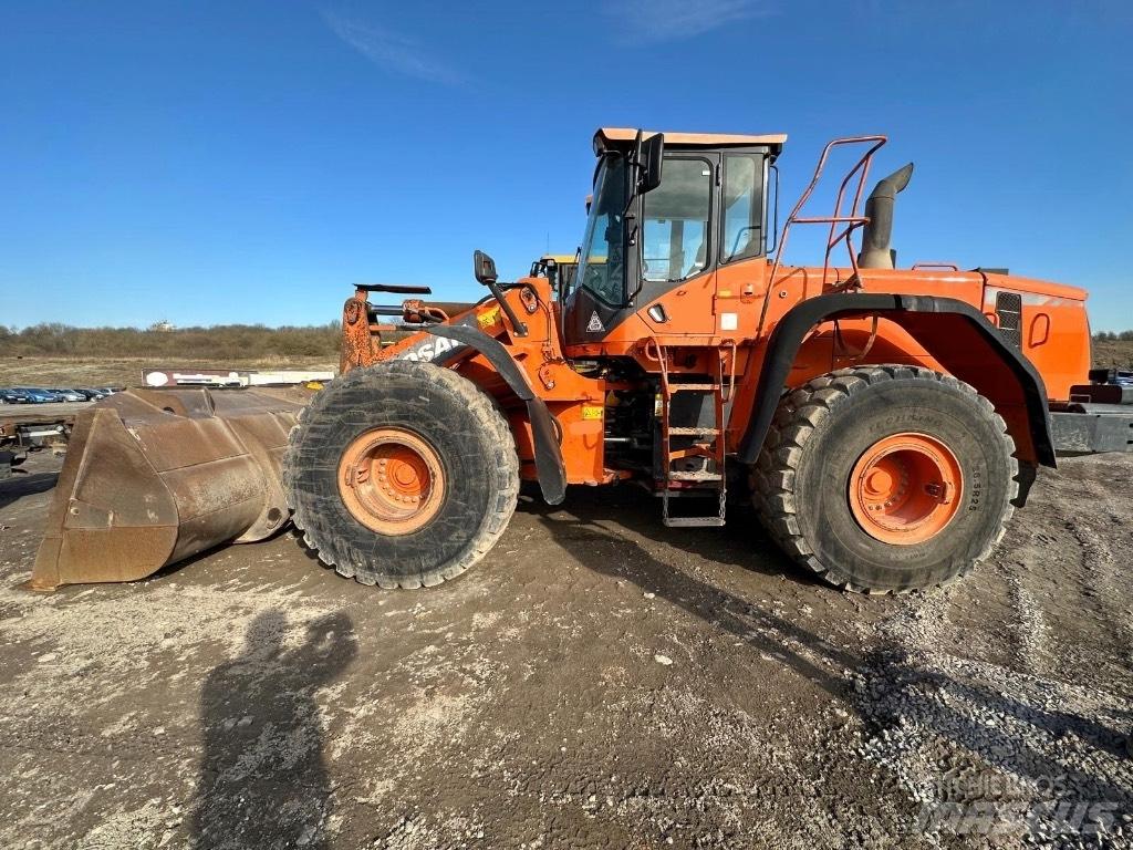 Doosan DX420-3  휠 굴삭기