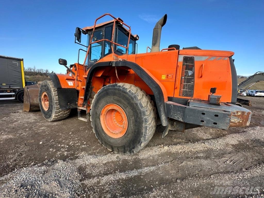 Doosan DX420-3  휠 굴삭기