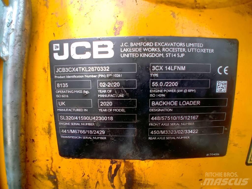 JCB 3 CX 4 T 백호로더