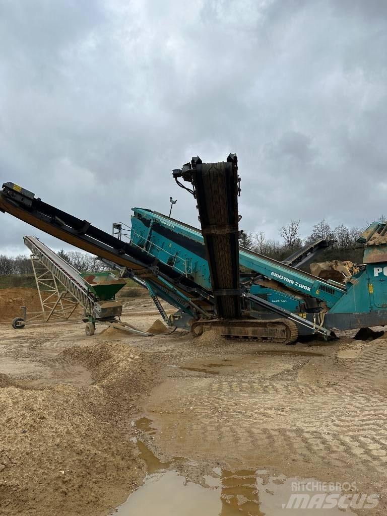 PowerScreen 2100X 이동식 선별기