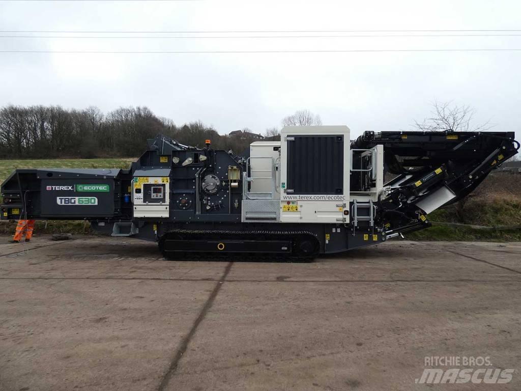 Terex Ecotec TBG630 폐기물 분쇄기