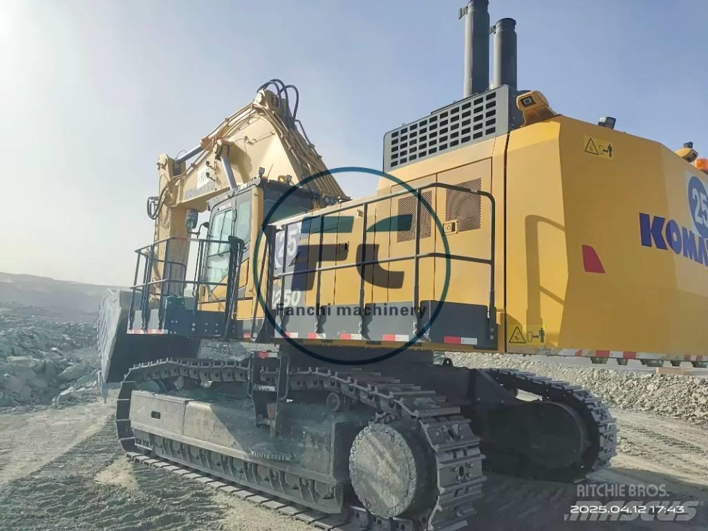 Komatsu PC 1250 대형 굴삭기 29톤 이상