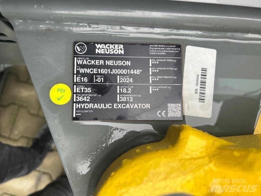 Wacker Neuson ET35 대형 굴삭기 29톤 이상