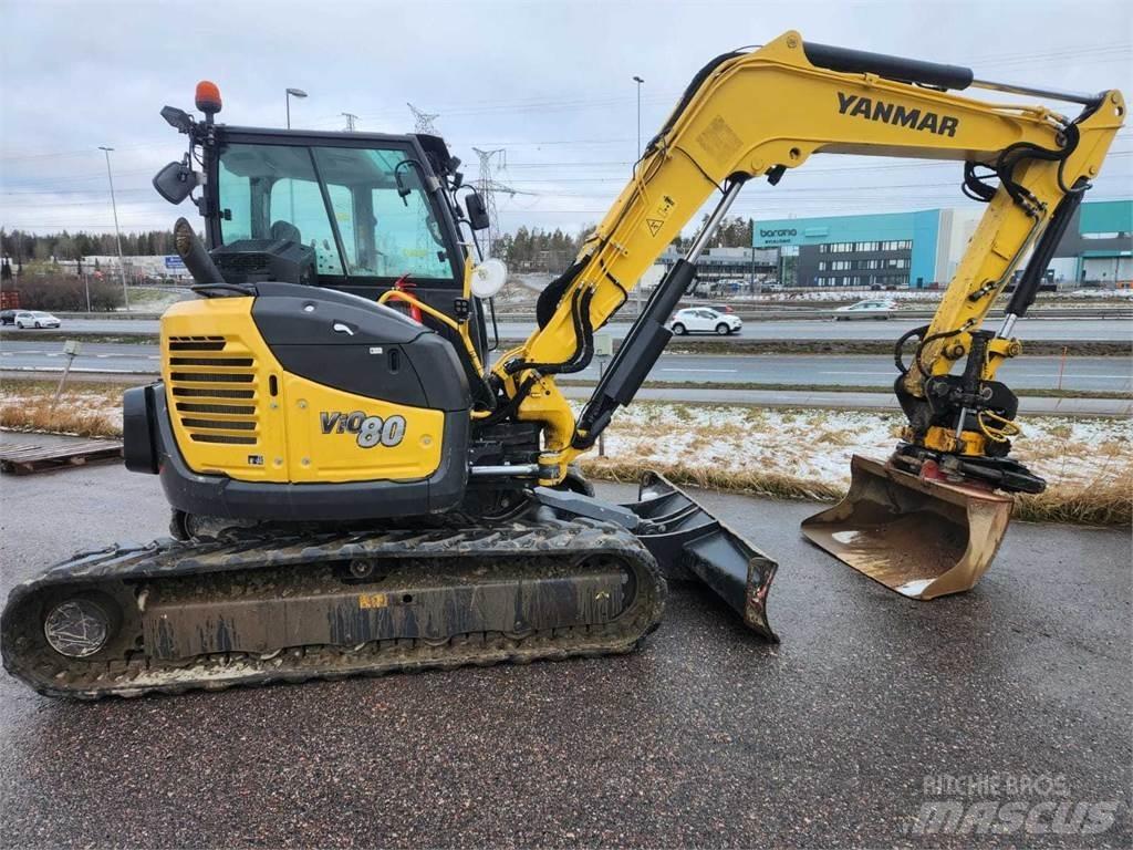 Yanmar VIO 80-1A 중형굴삭기 7톤-28톤