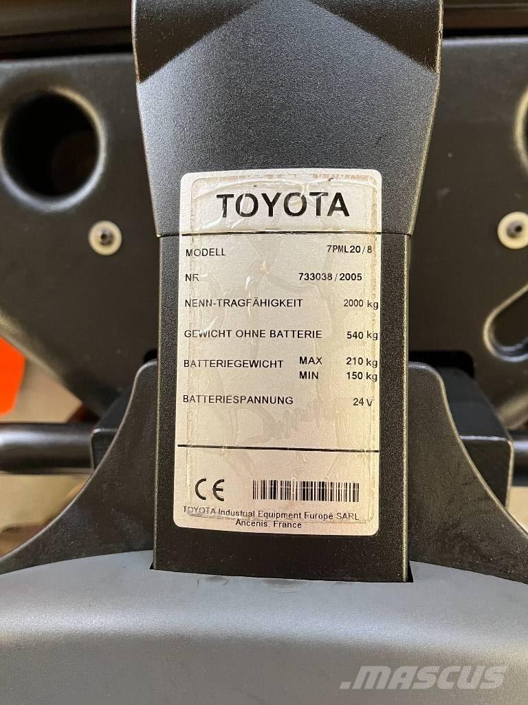 Toyota 7 PML 20 경량 리프터
