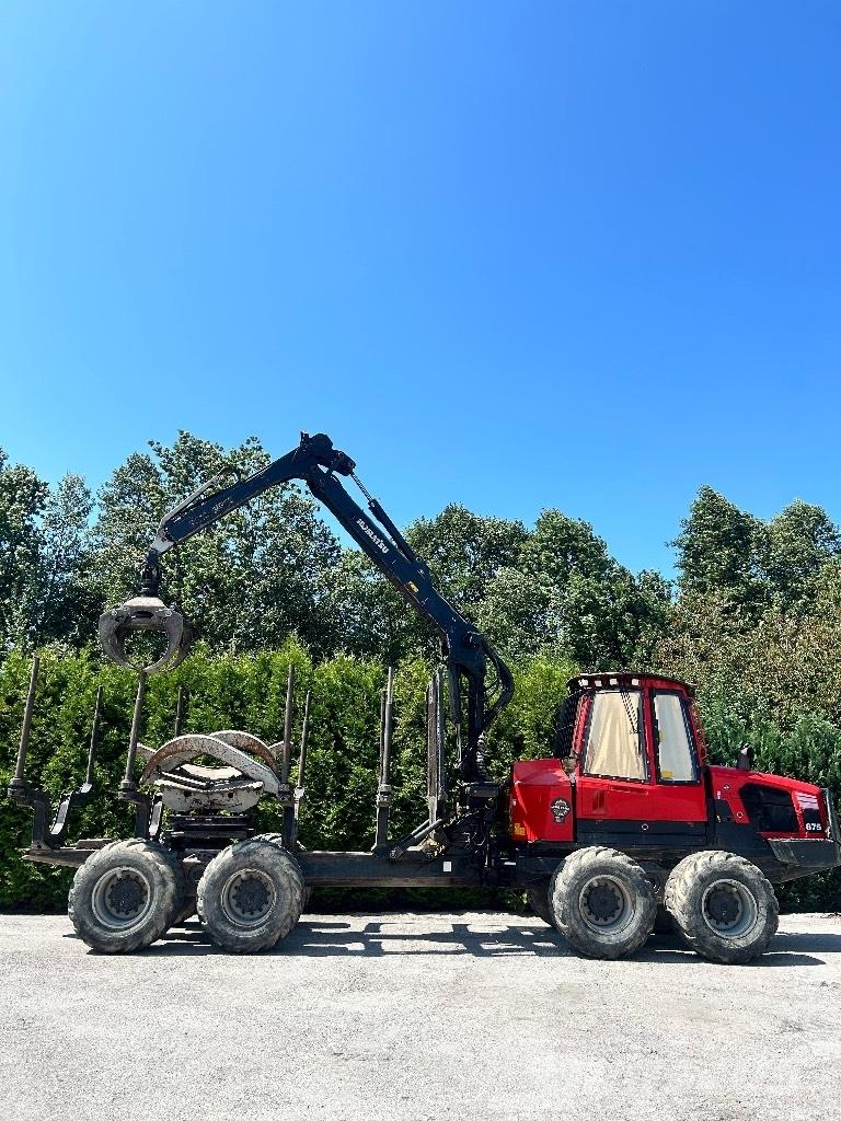 Komatsu 875 원목 포워더