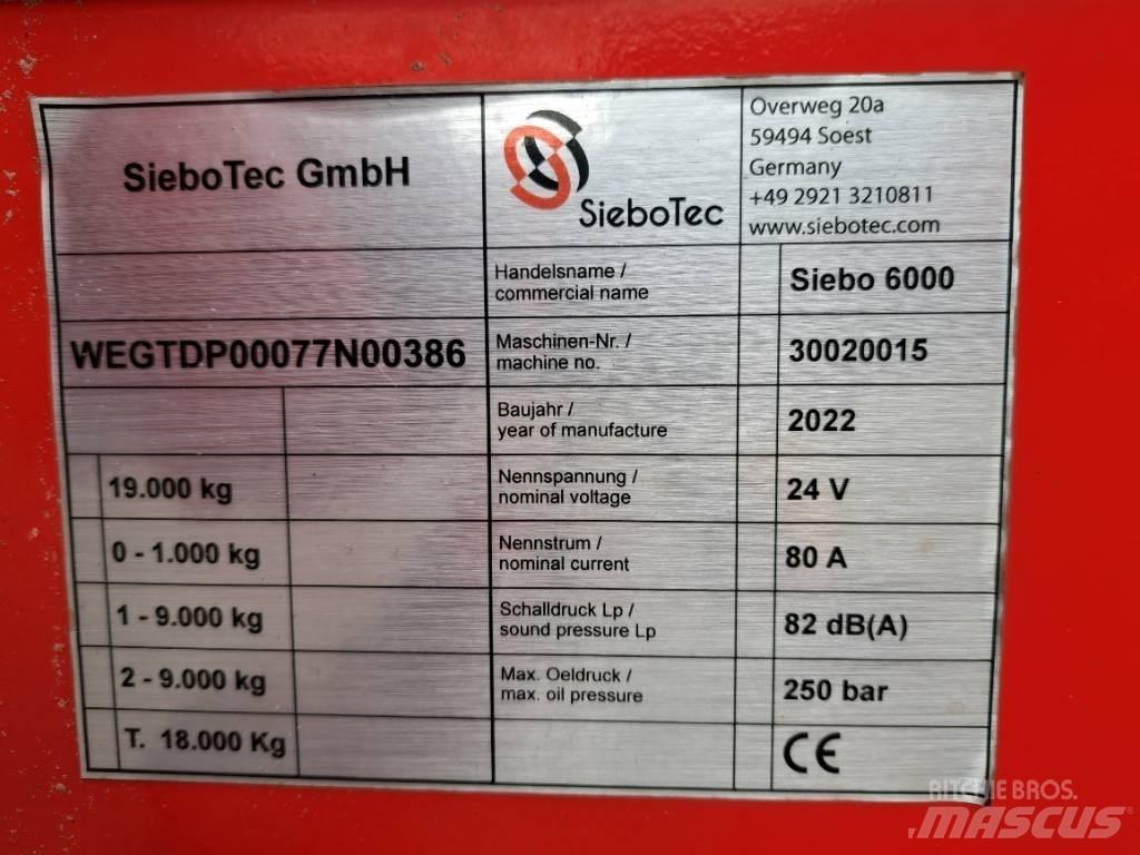 Siebotec Siebo 6000 트롬멜
