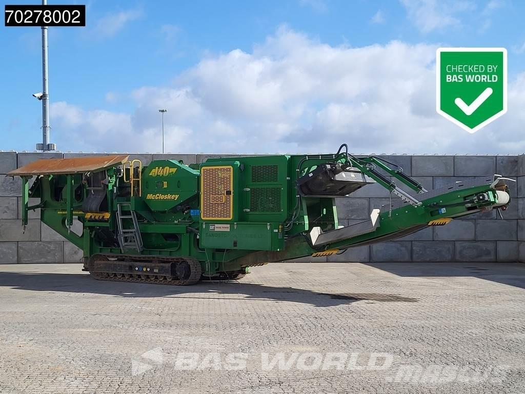 McCloskey J40 V2 이동식 분쇄기