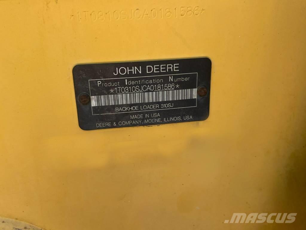 John Deere 310 SJ 백호로더