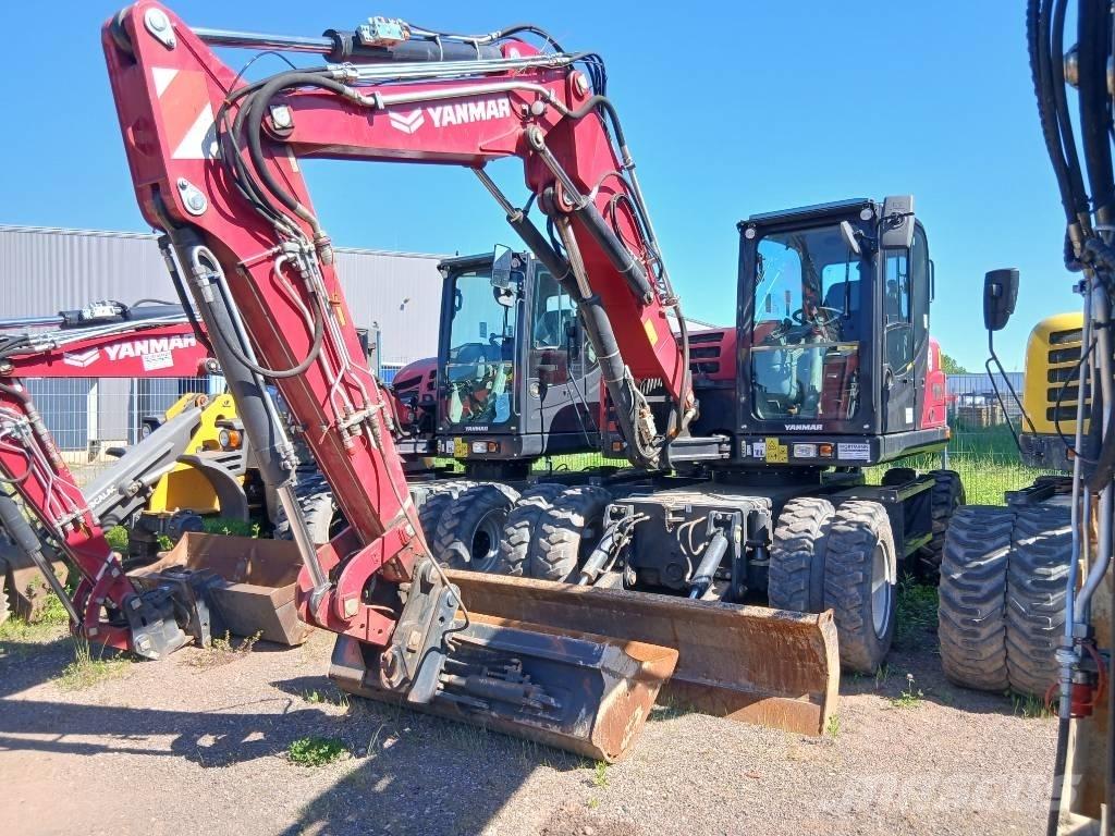 Yanmar B 110 w  휠 굴삭기