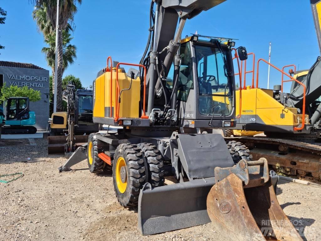 Volvo EWR 150 E  휠 굴삭기