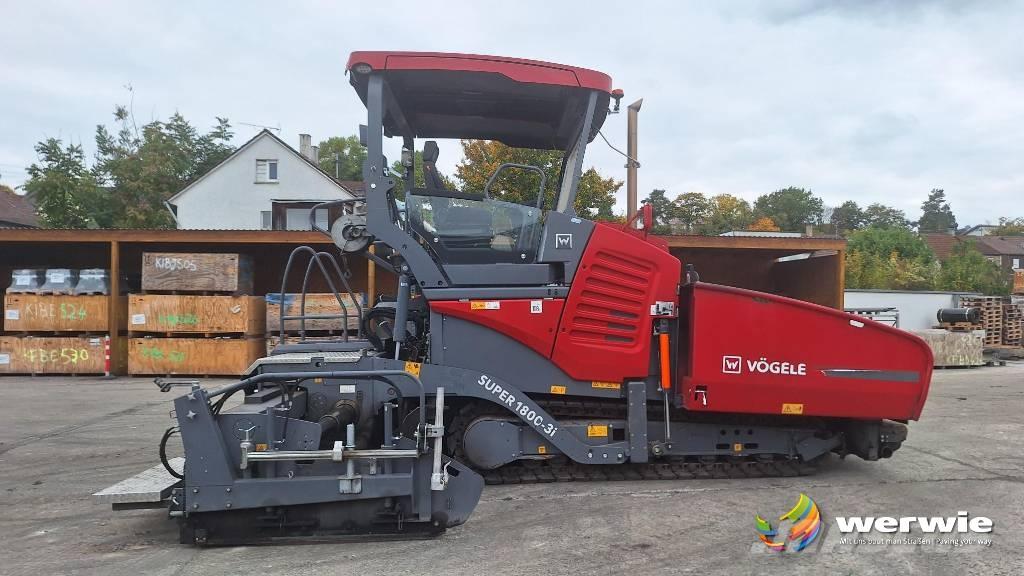 Vögele SUPER 1800-3i 아스팔트 포장장비