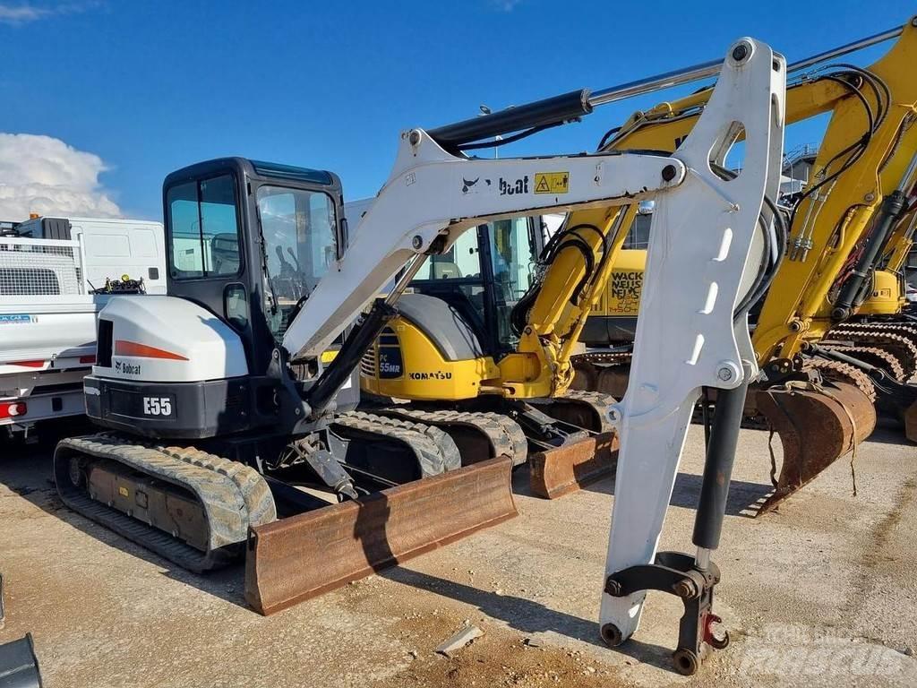 Bobcat E55 소형 굴삭기 7톤 미만