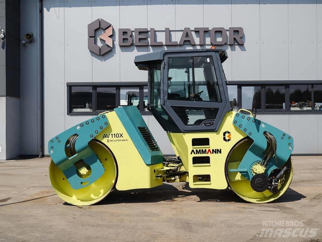 Ammann AV 110X 트윈 드럼 롤러