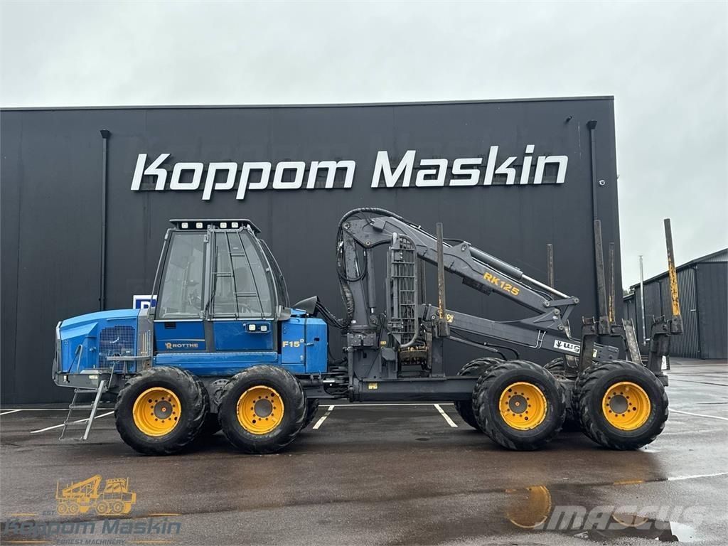 Rottne F15D 원목 포워더