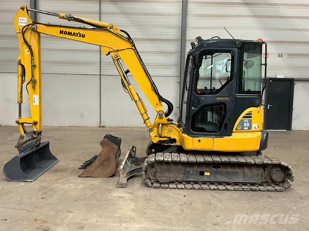 Komatsu PC 55 MR-3 소형 굴삭기 7톤 미만