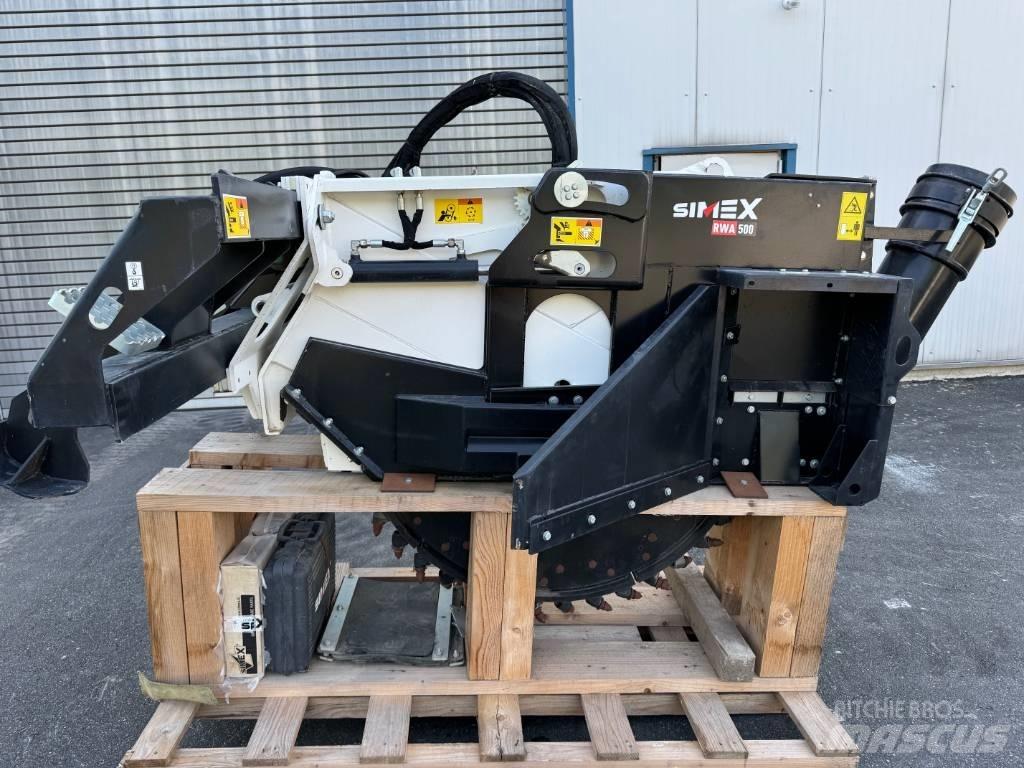 Simex RWA500 궤도식 로우더