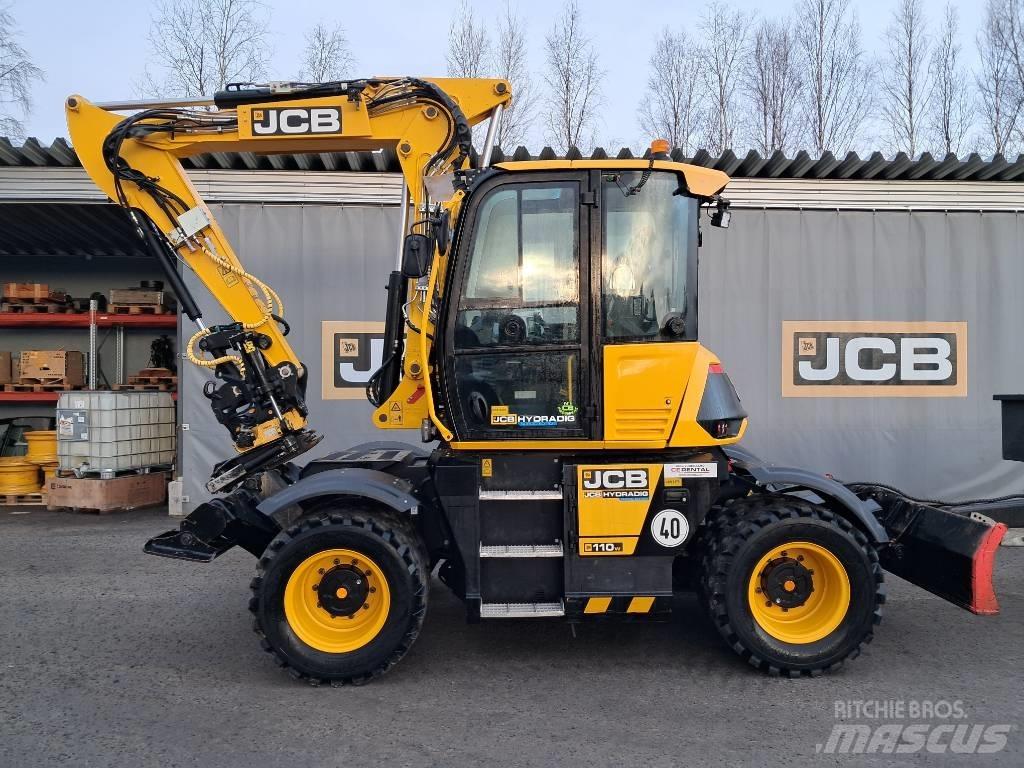 JCB HD110W  휠 굴삭기