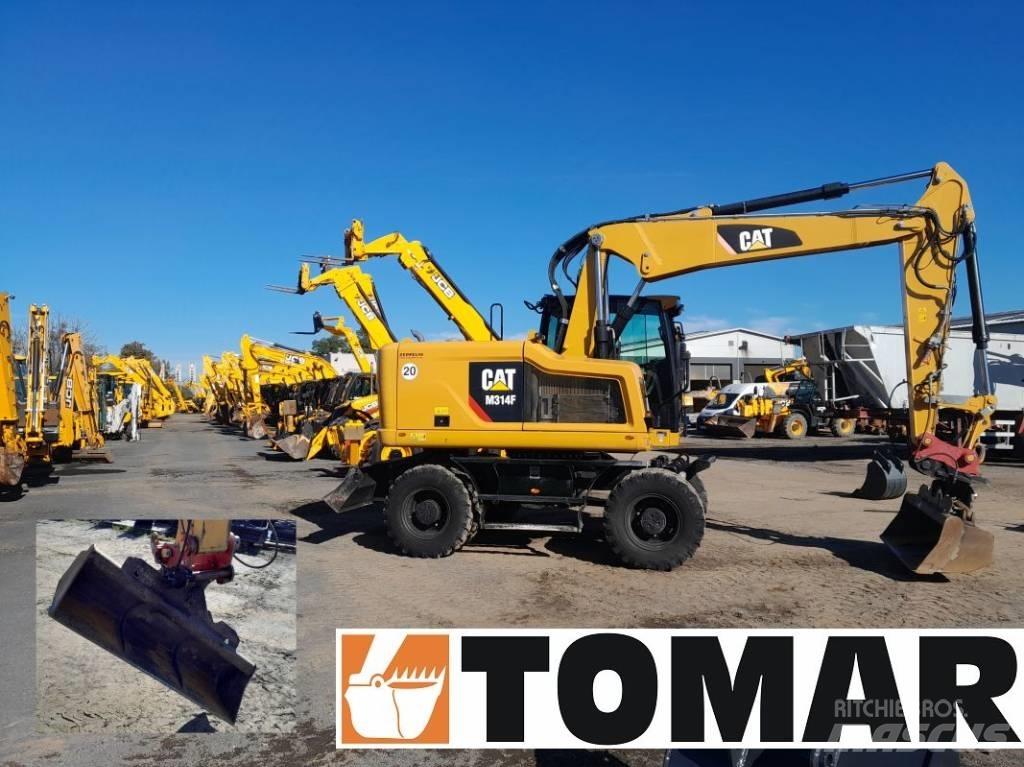 CAT M 314 F  휠 굴삭기