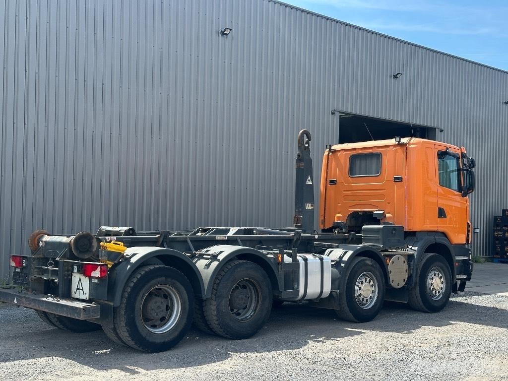 Scania G 440 훅 리프트 트럭