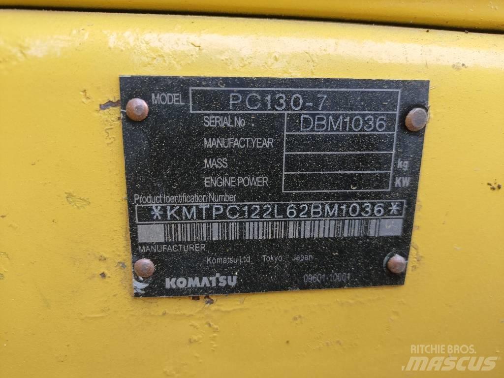 Komatsu PC130 대형 굴삭기 29톤 이상